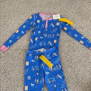 Little Girls Beaufort Bonnet Company Pajamas Sz 8